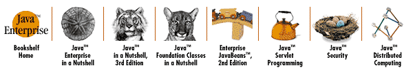 The Java Enterprise CD Bookshelf Navigation