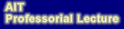 Professorial Lecture